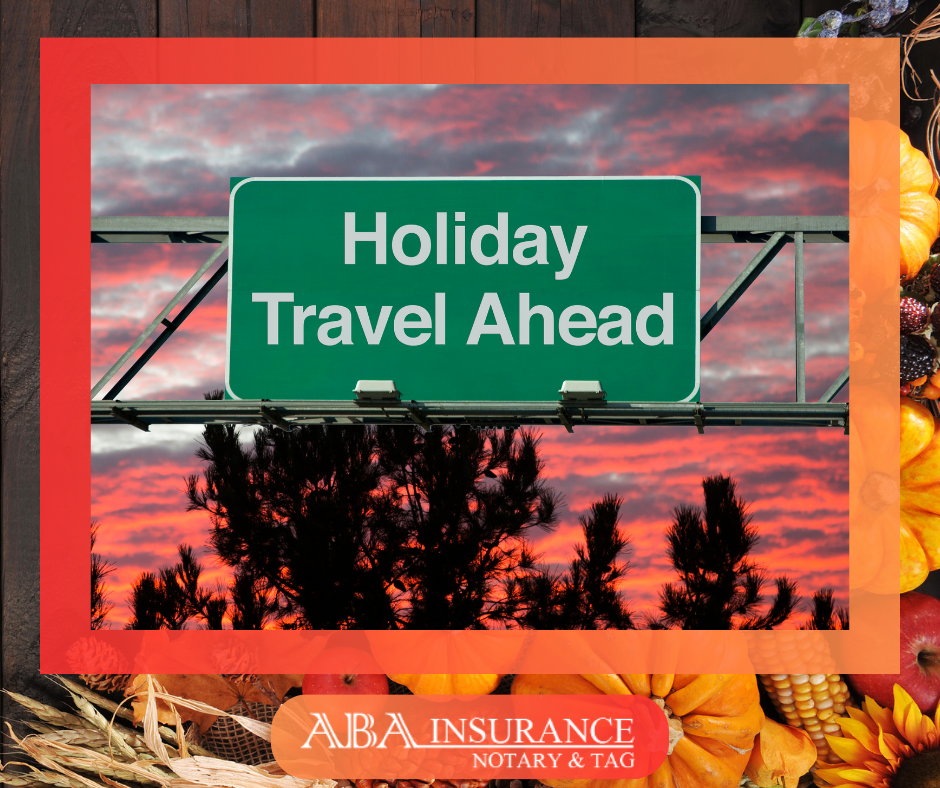 Holiday Taveling ABA Insurance Notary Tag