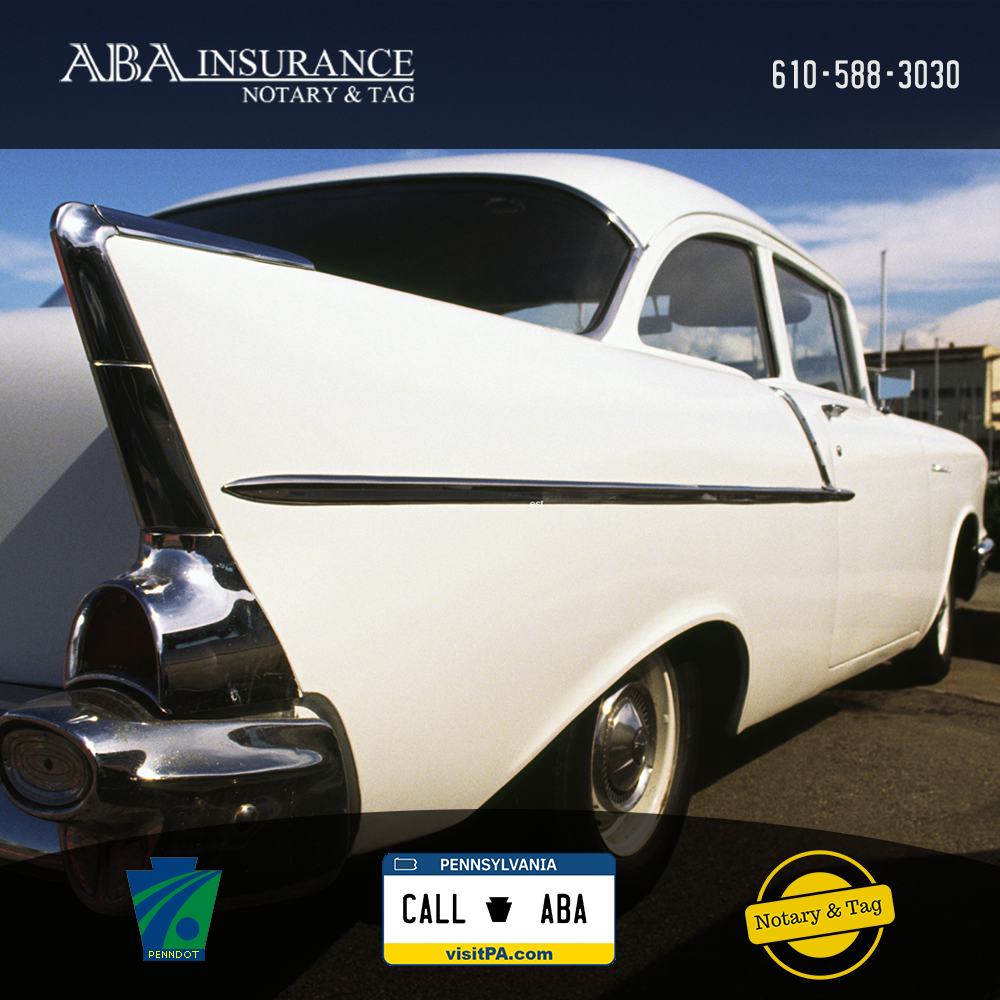 Insure your classic car or motorcycle - ABA Insurance Notary & Tag