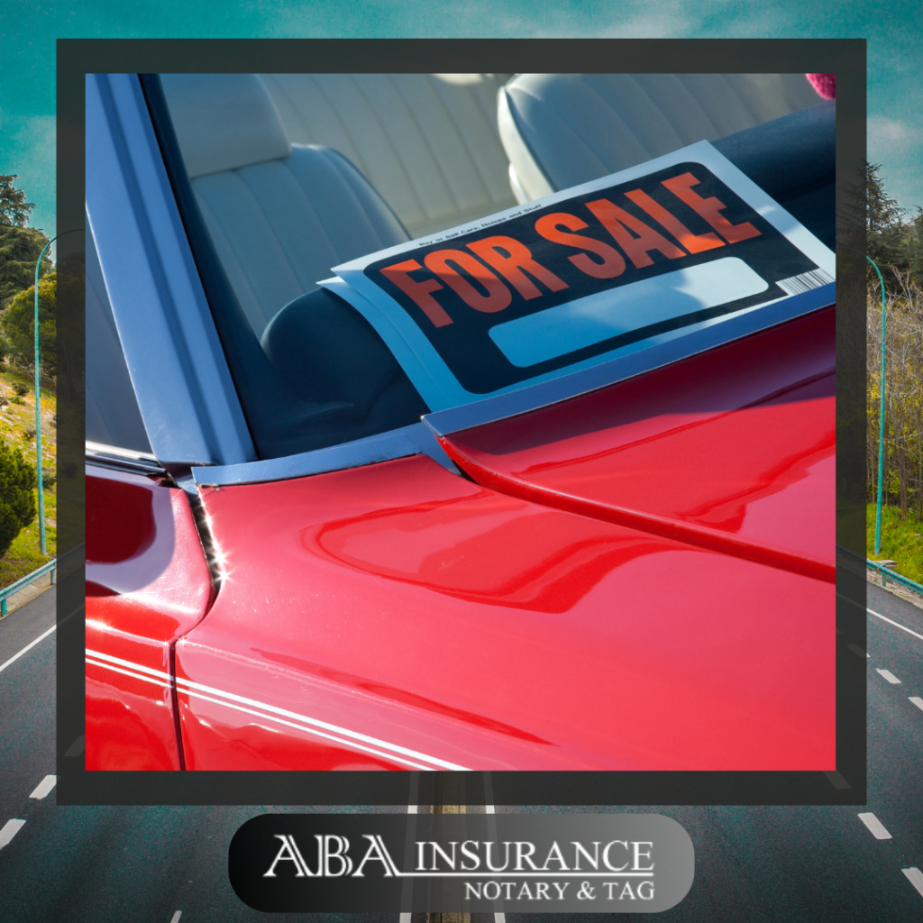 Title and Tag transfers and services ABA Insurance Notary & Tag